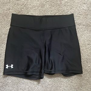 Black under armour mid rise spandex